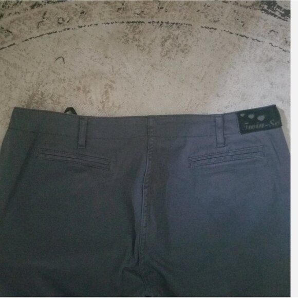 SIMONA BARBIERI WOMEN TWIN SET GREY PANTS. NWT TG 31 - Picture 5 of 11